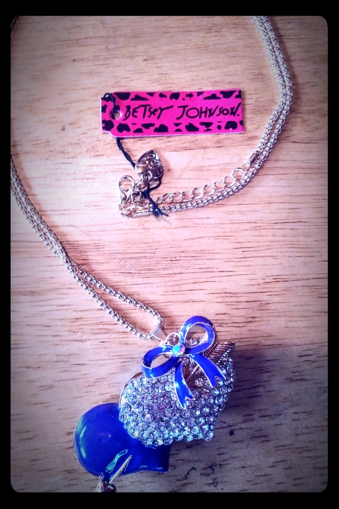 Betsey Johnson Heart Necklace